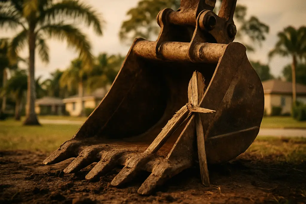 Florida Man Uses Construction Equipment to Remove Neighbors Fence During Property Dispute — Expert Steps