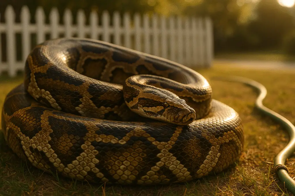 Florida Man Discovers Massive Burmese Python in Backyard and Becomes Local Hero — Essential Lessons