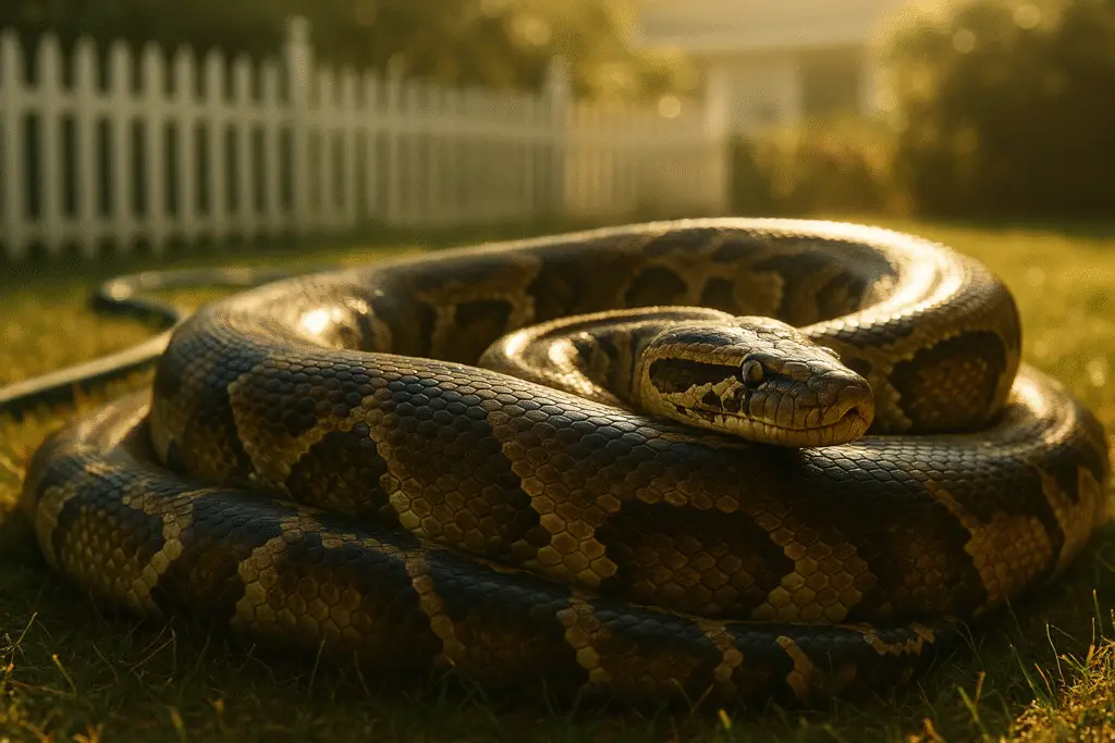 Florida Man Discovers Massive Burmese Python in Backyard and Becomes Local Hero — Essential Lessons